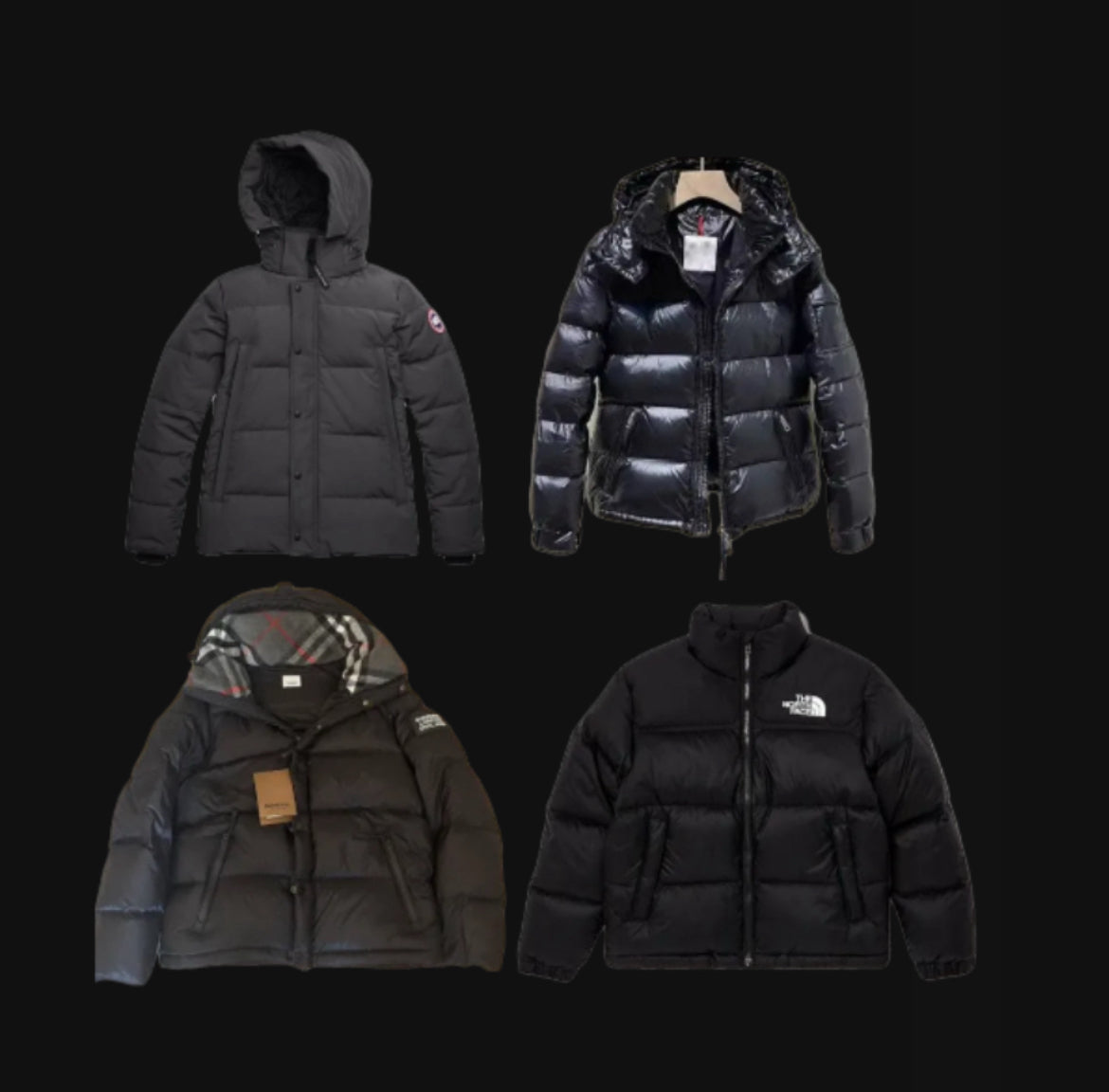 all des1gner coats bundle